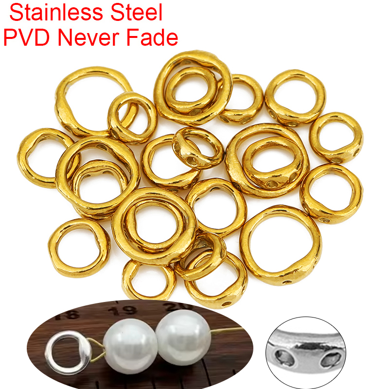 Jewelry Making Pieces - 20 pçs de aço inoxidável colar