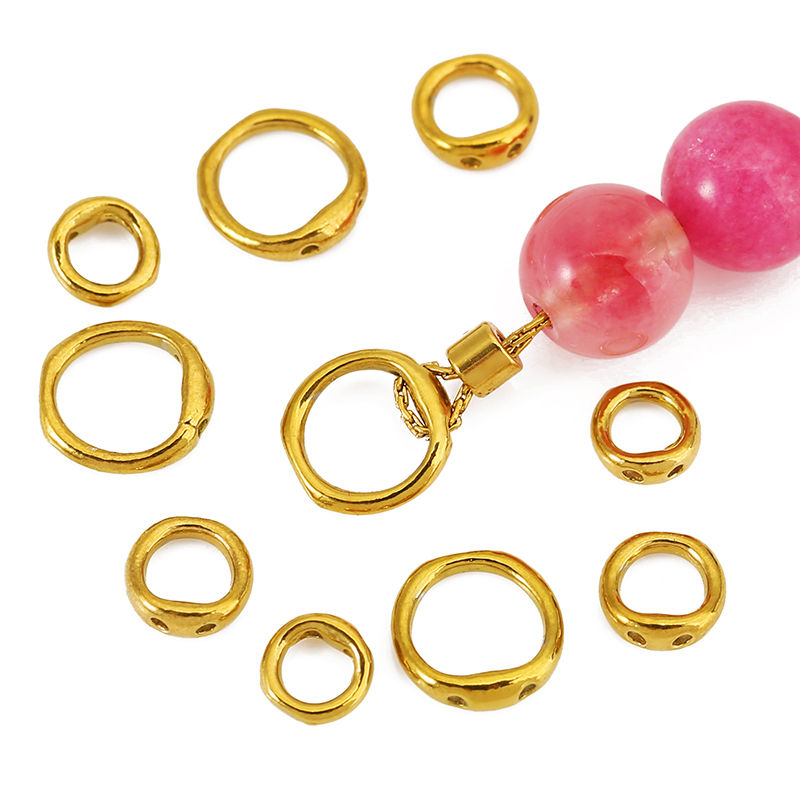 Jewelry Making Pieces - 30 peças de Conectores de Extremidade