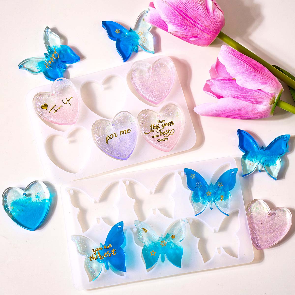 Jewelry Making Mold - Molde de Silicone para Brincos com