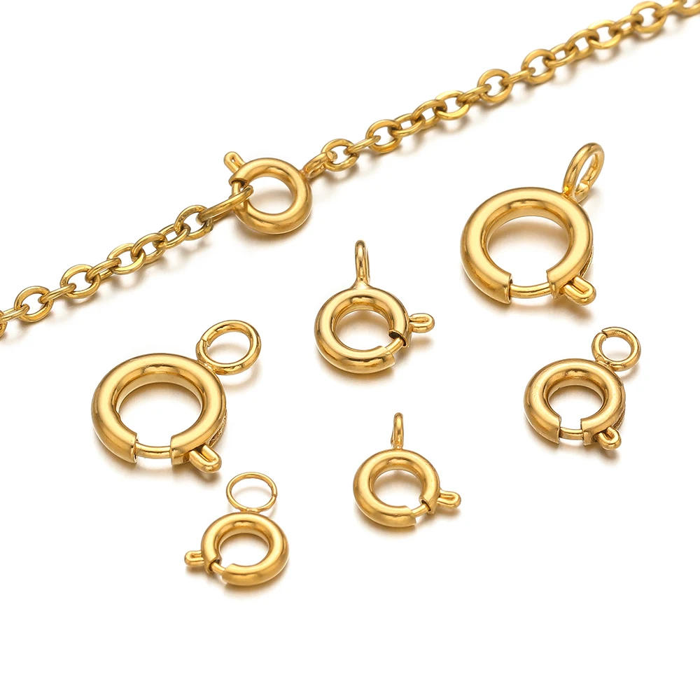Jewelry Making Material - 10 Peças de Fechos de Argola