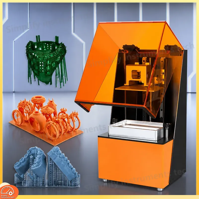 Jewelry Making With 3D Printer - Impressora 3D LCD de Alta Precisão