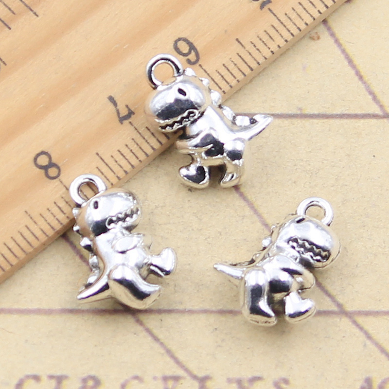Jewelry Making 3 Year Old - 10 pçs encantos dinossauro bebê 16x12x7mm