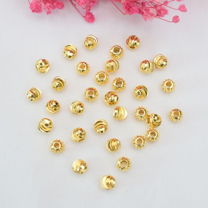 100 Peças de Contas Espaçadora - Jewelry Making Classes avaliação e preço
