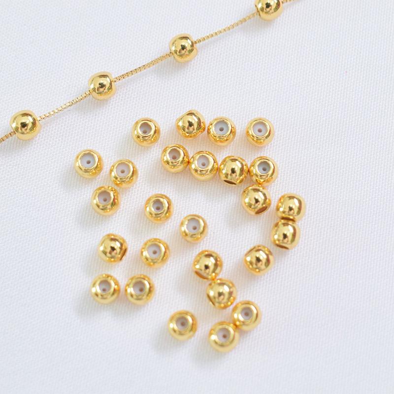 100 Peças de Contas Espaçadora - Jewelry Making Classes avaliação e preço