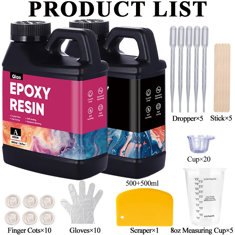 Kit de Resina Epóxi Cristalina - Crystal Bead Mix avaliação e preço