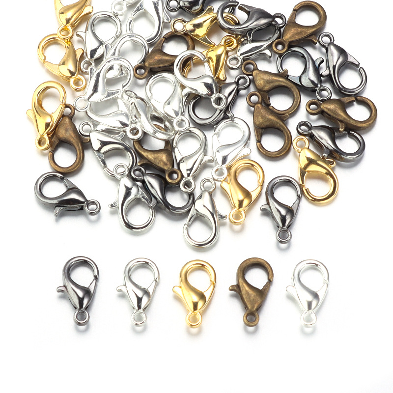 100 peças de Fechos de Lagosta - Jewelry Making Material avaliação e preço