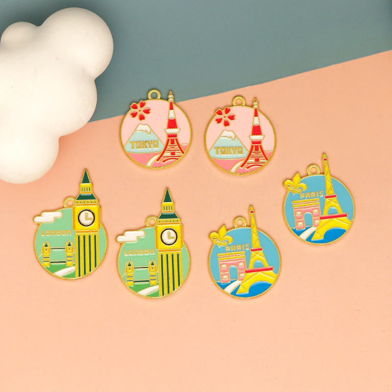 10 pçs colorido esmalte viagem - Jewelry Making Tokyo avaliação e preço