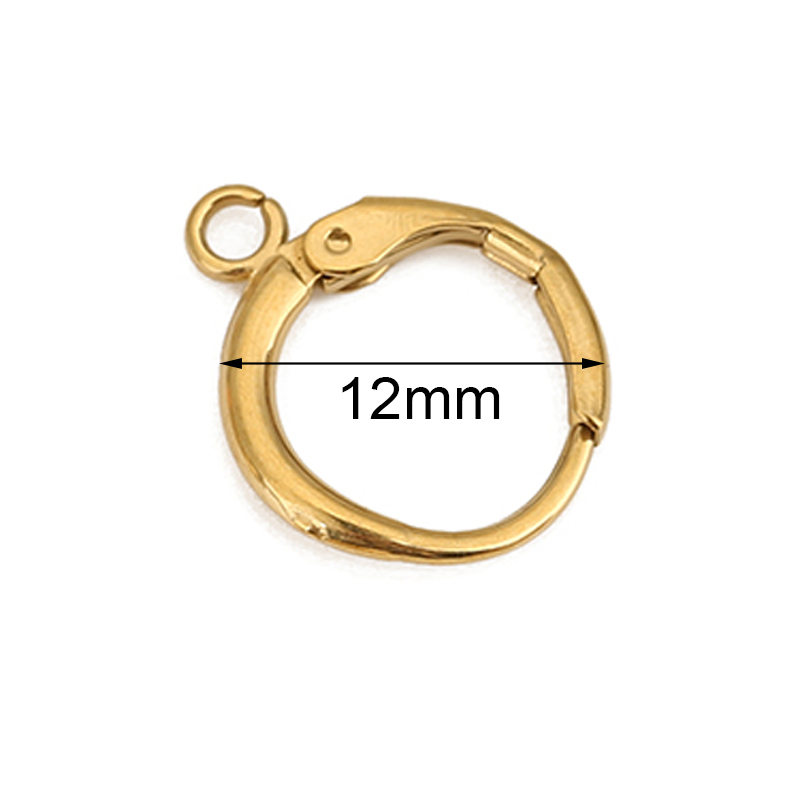 10 peças ganchos de brincos de - Jewelry Making Material avaliação e preço
