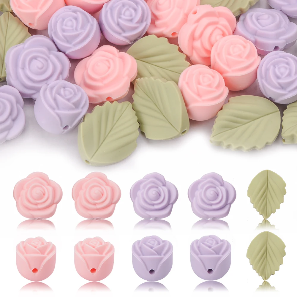 LOFCA-BPA Free Rose Silicone B - Jewelry Making 3 Year Old avaliação e preço
