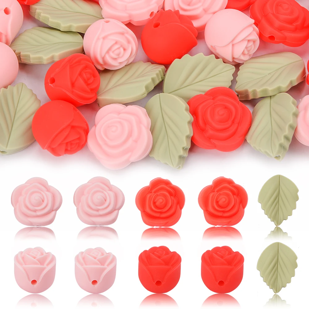 LOFCA-BPA Free Rose Silicone B - Jewelry Making 3 Year Old avaliação e preço