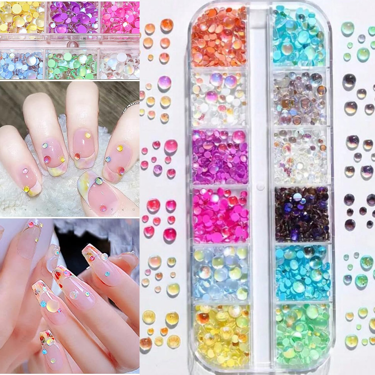 1 caixa de cores doces tamanho - Crystal Bead Mix avaliação e preço