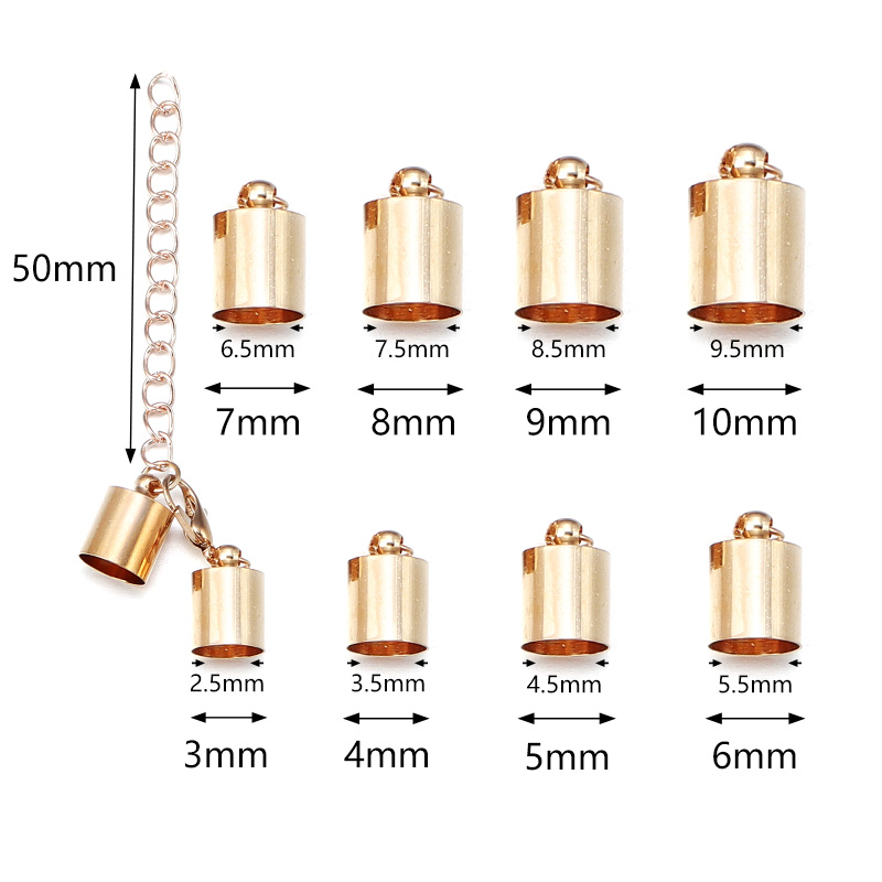 10 conjuntos de tampas de extr - Jewelry Making Material avaliação e preço