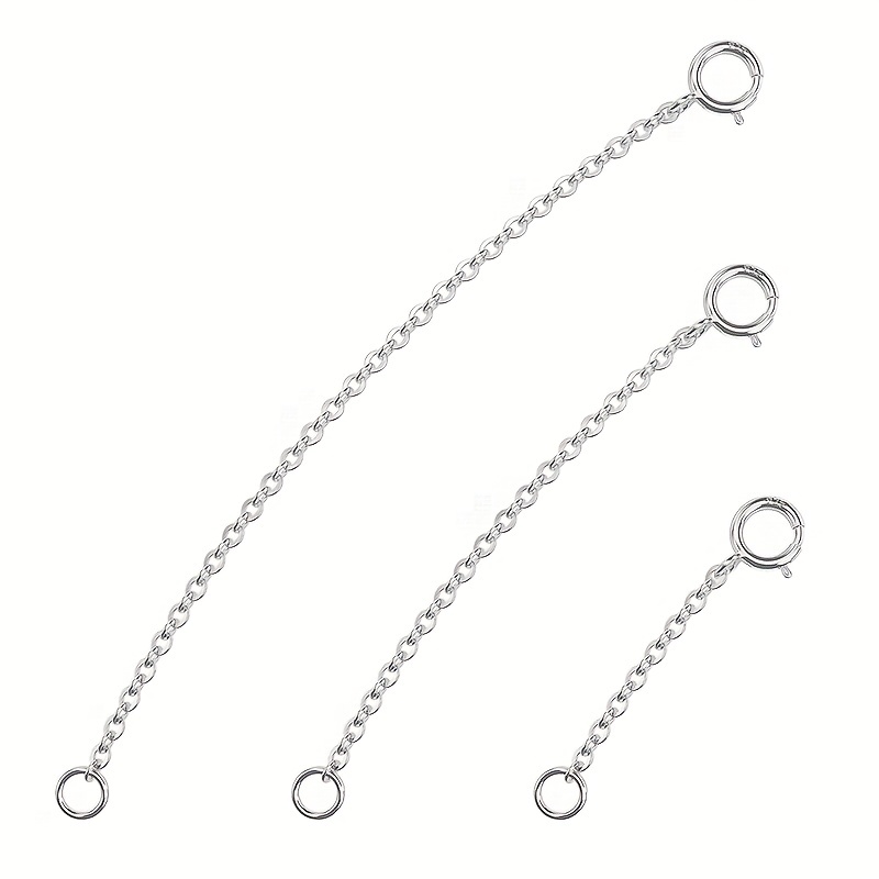 3 peças de correntes de extens - Jewelry Making Designs avaliação e preço