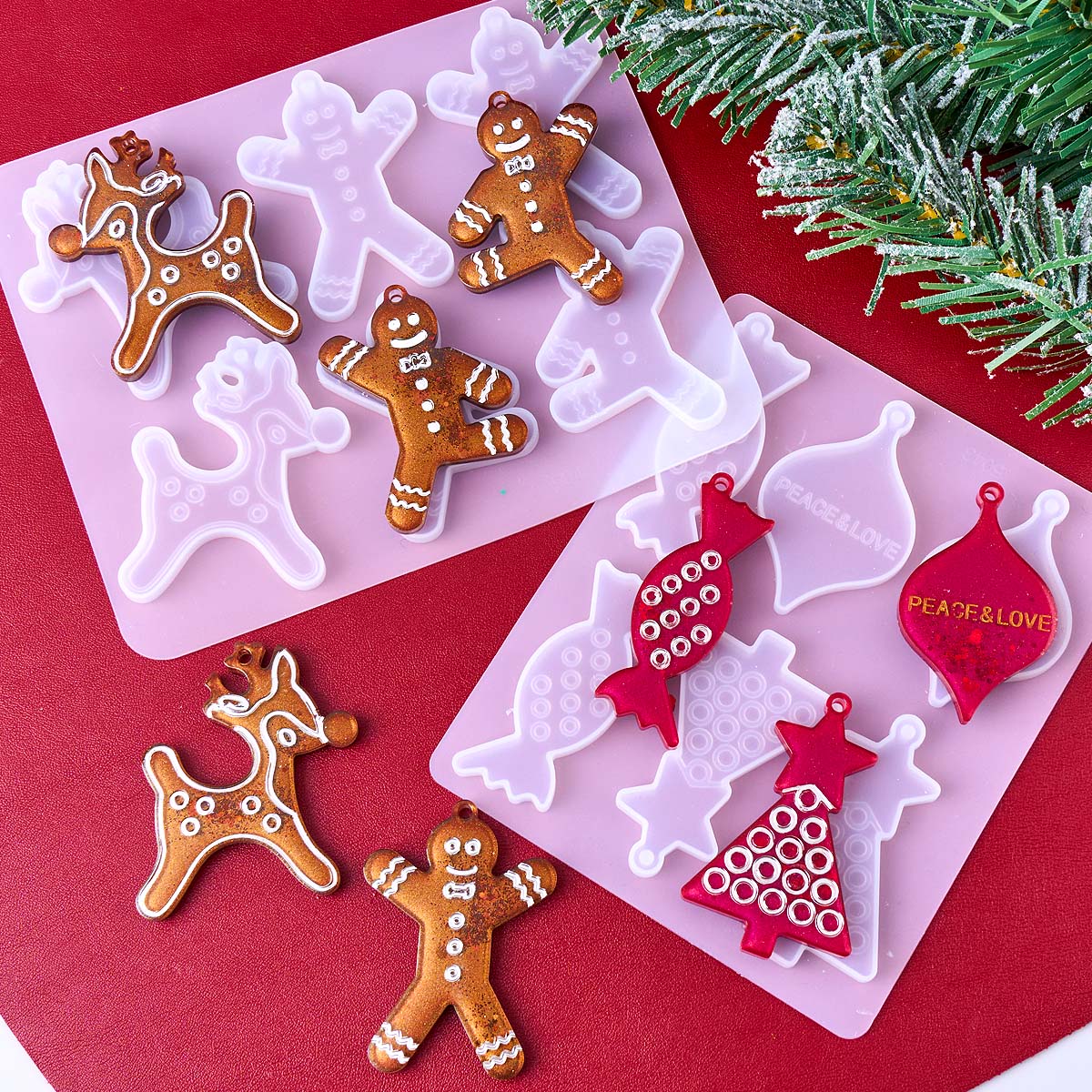 Série de natal brincos pingent - Jewelry Making Mold avaliação e preço