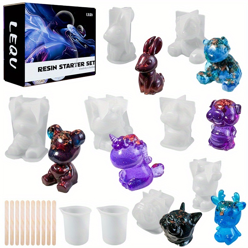 Conjunto de 19 peças de moldes - Jewelry Making Mold avaliação e preço