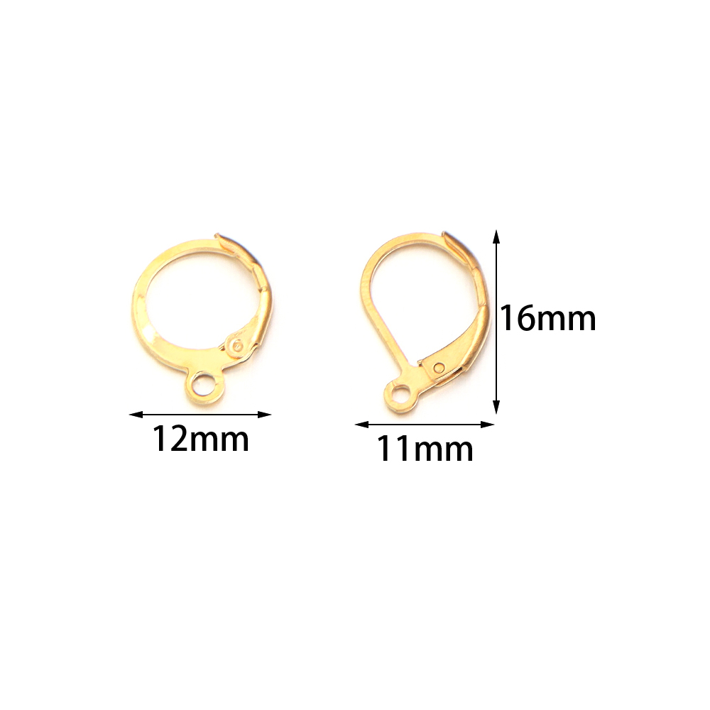 20 pçs/lote gancho de orelha d - Jewelry Making Material avaliação e preço