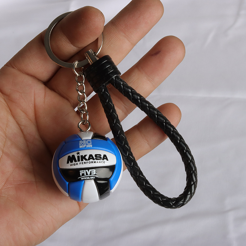 1 pçs pvc voleibol chaveiro or - Jewelry Making Business avaliação e preço