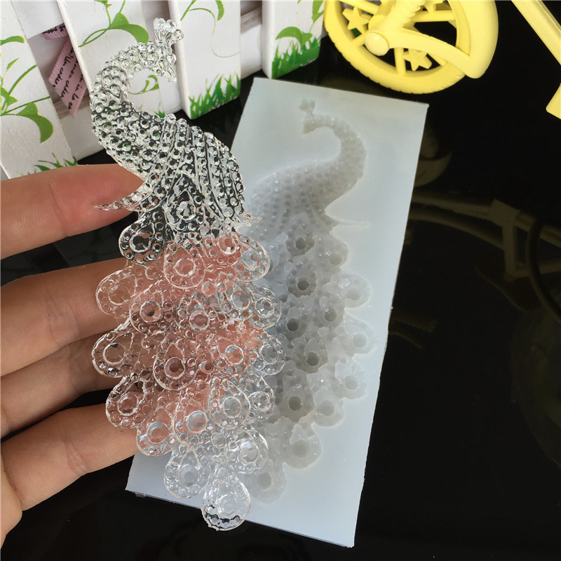 Diy criativo pavão jóias pinge - Jewelry Making Mold avaliação e preço