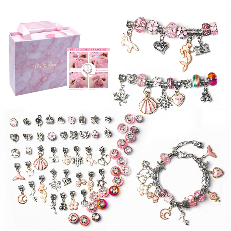 Diy frisado pulseira conjunto  - Jewelry Making 3 Year Old avaliação e preço