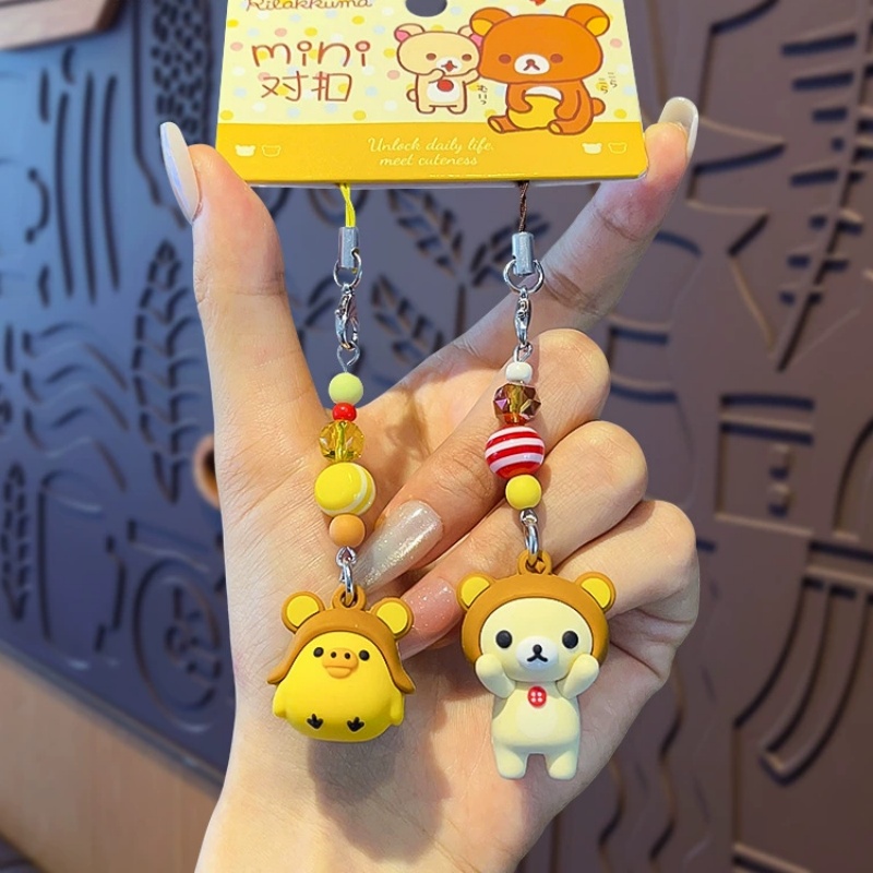 Chaveiro Fofo Rilakkuma Korila - Jewelry Making With Beads avaliação e preço