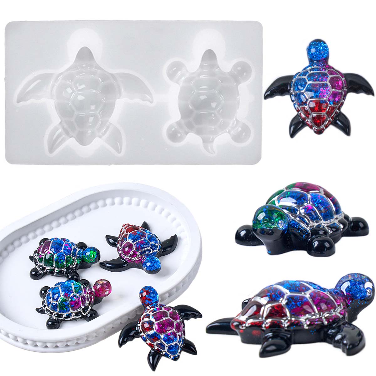 3d tartaruga do mar chaveiro m - Jewelry Making Mold avaliação e preço