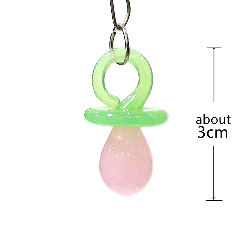 Charmoso de chupeta de vidro e - Jewelry Making 3 Year Old avaliação e preço