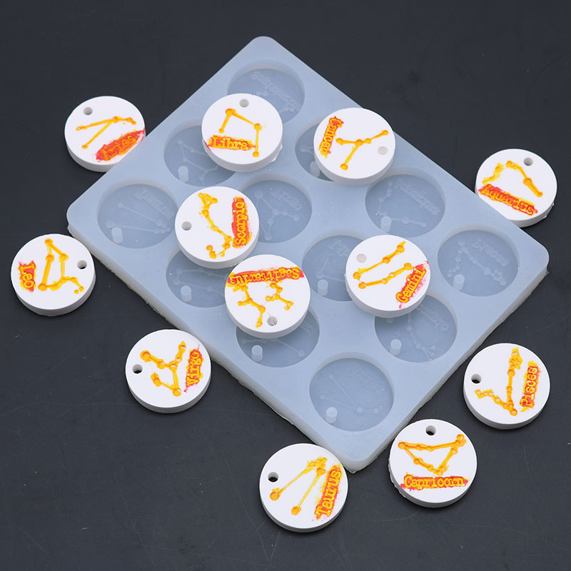 12 buracos constelação pingent - Jewelry Making Mold avaliação e preço