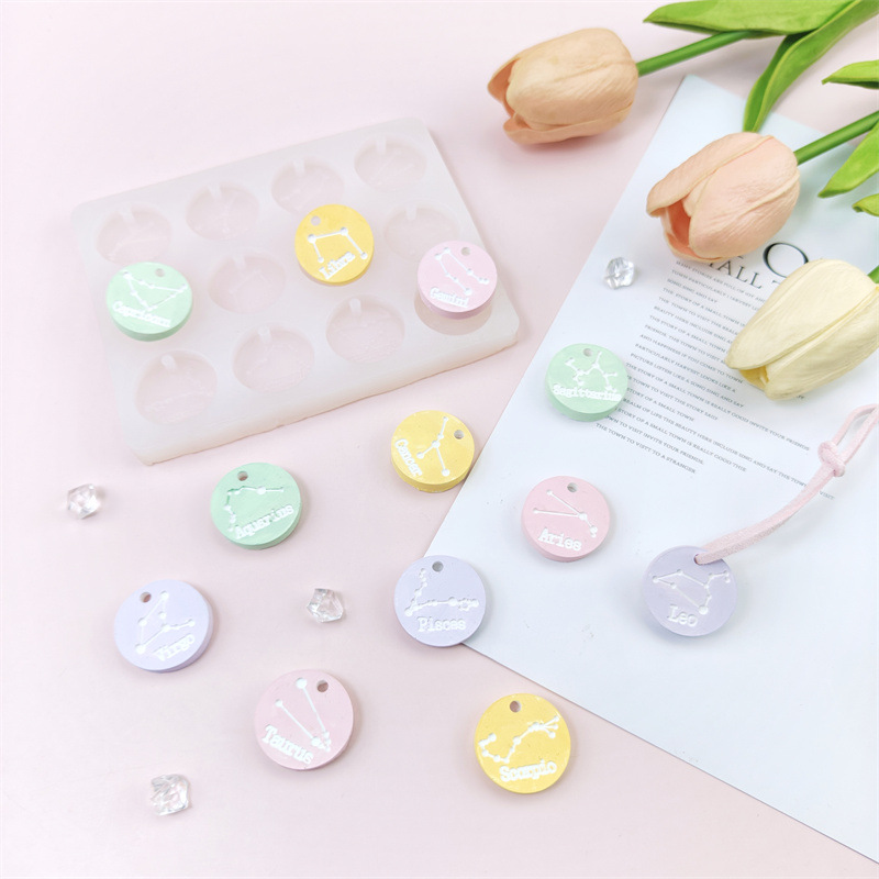 12 buracos constelação pingent - Jewelry Making Mold avaliação e preço