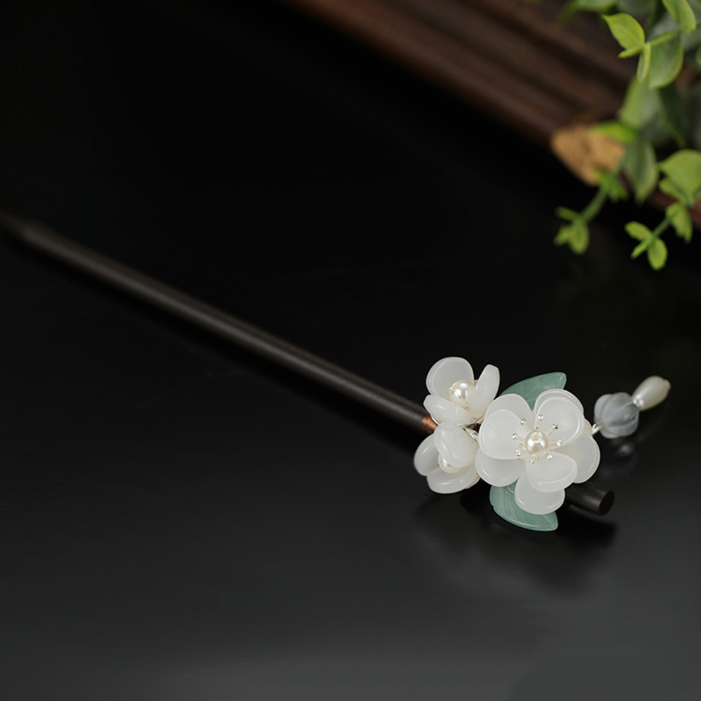 Flor retro hairpin com pérola  - Jewelry Making With Beads avaliação e preço
